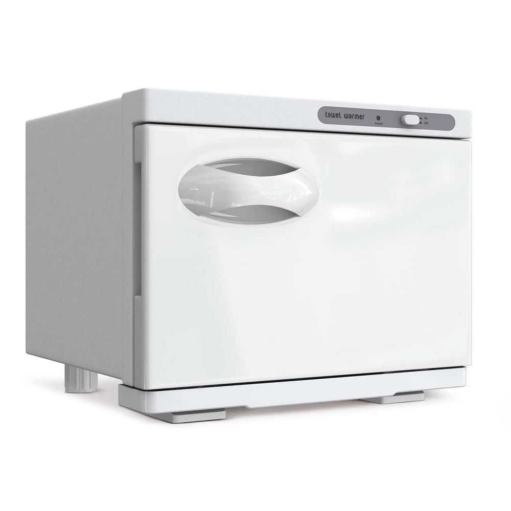 Spa & Wellness Earth City Москва - Compact 8L White Towel Warmer Cabinet