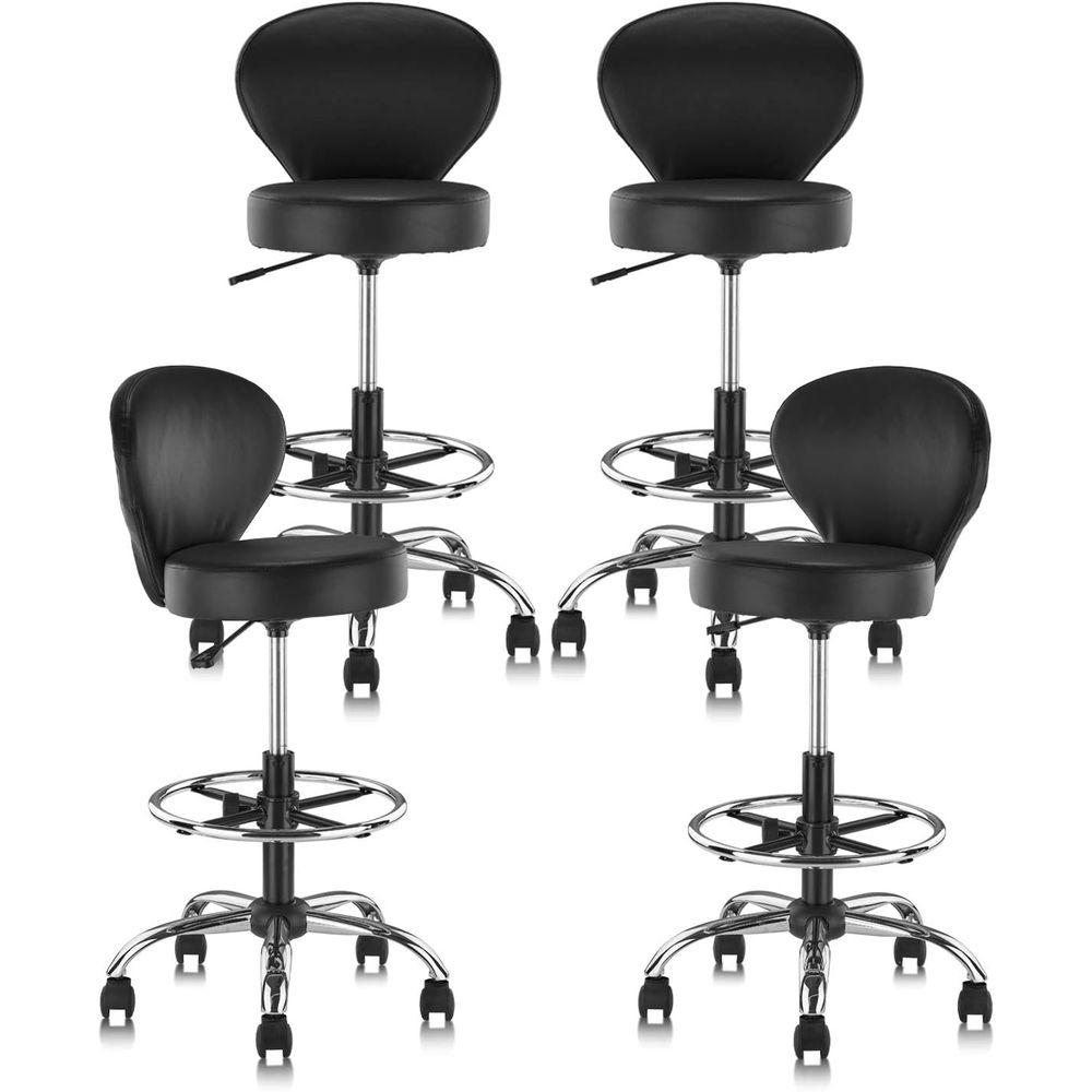 Spa & Wellness Earth City Москва - Set of 4 PVC Leather Swivel