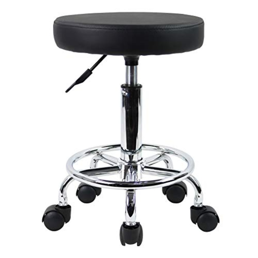 Spa & Wellness Earth City Москва - PU Leather Round Rolling Stool with