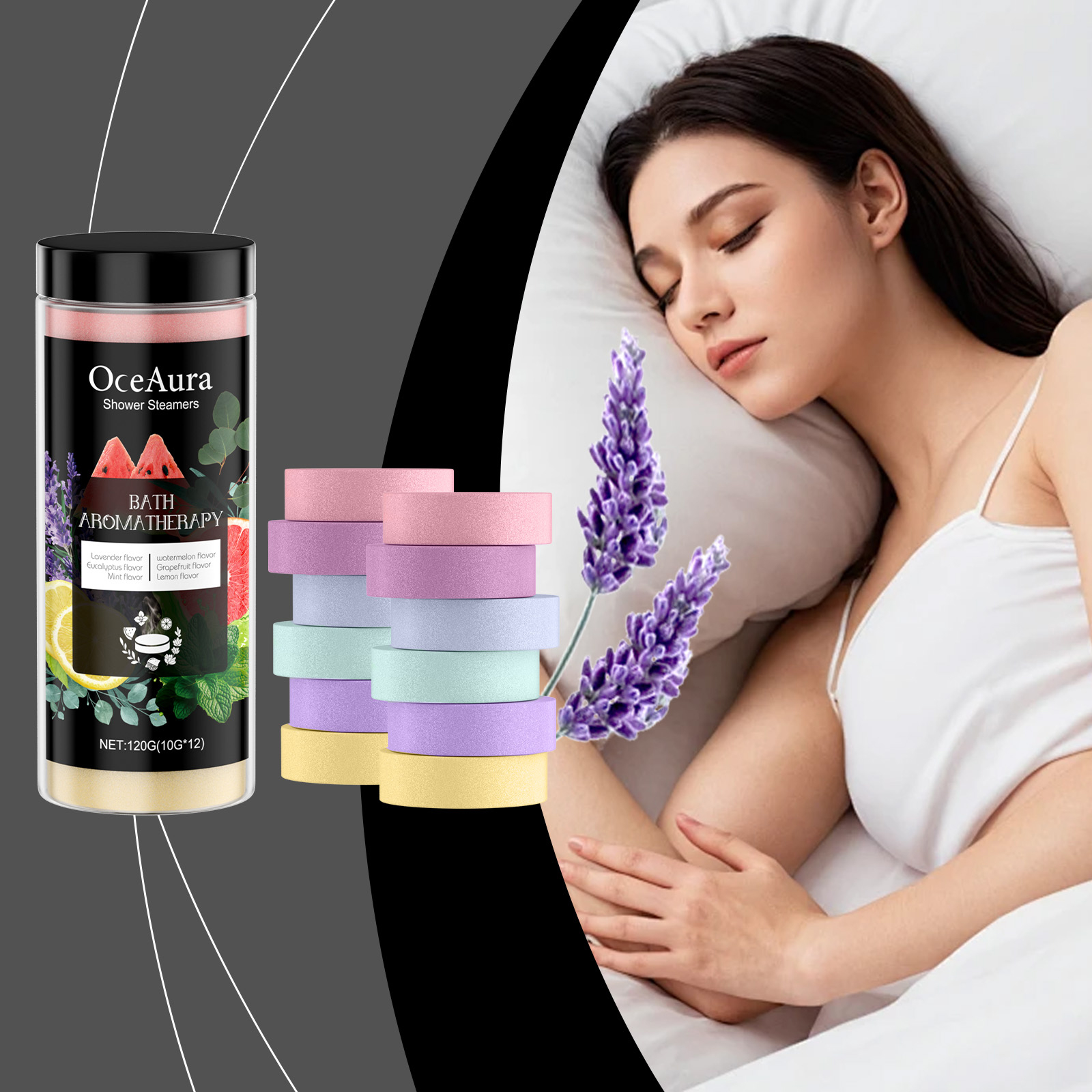 12 Pack Bath Steamer Self Care - Shower Steamer Tablet 리뷰 및 가격