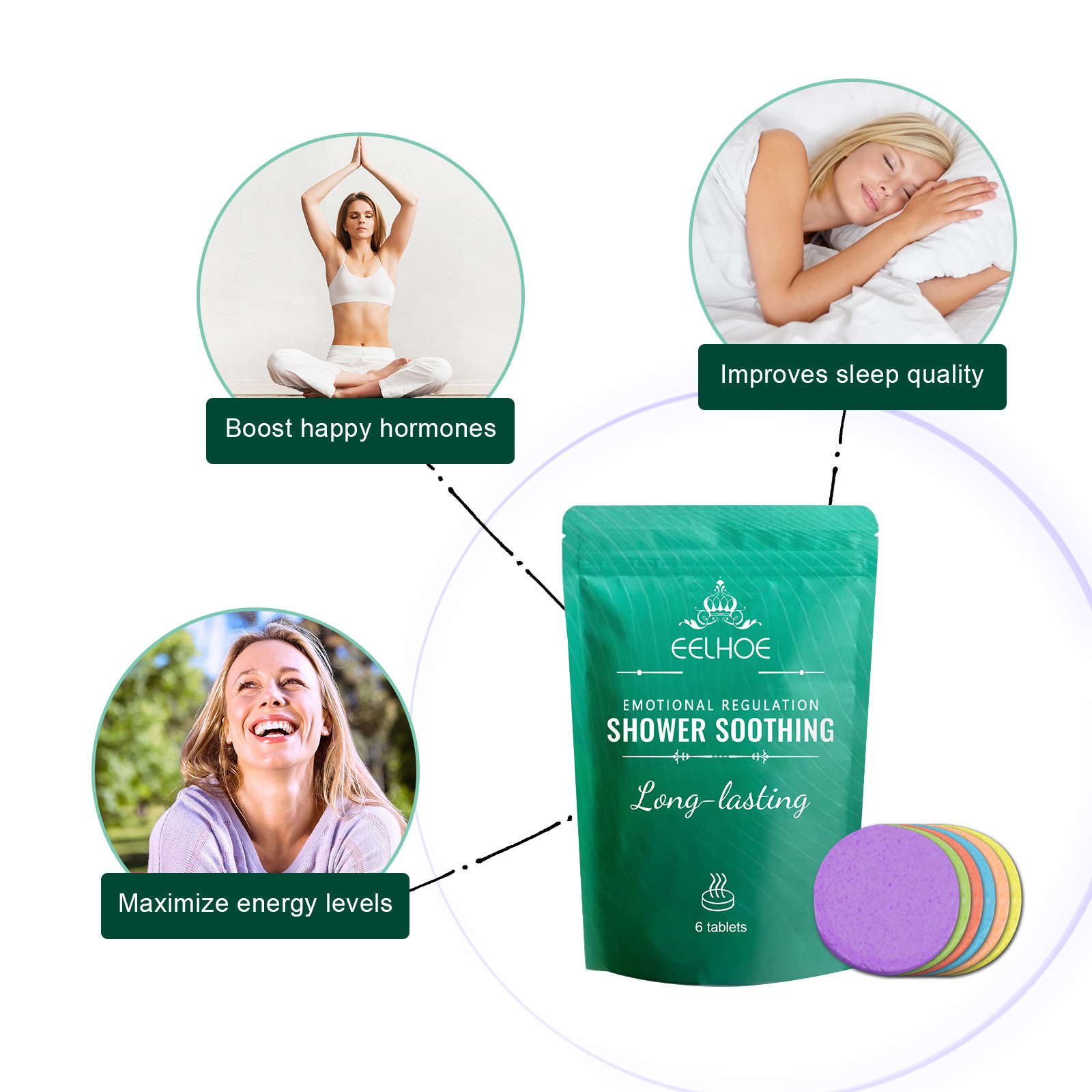 Shower Steamers for Stress Rel - Shower Steamer Tablet 리뷰 및 가격
