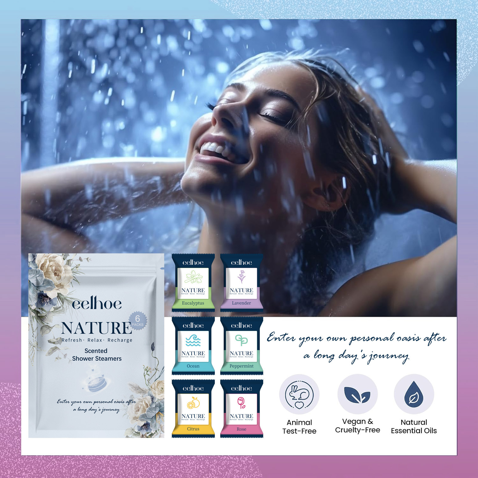 Aromatherapy Shower Steamers S - Shower Steamer Tablet 리뷰 및 가격