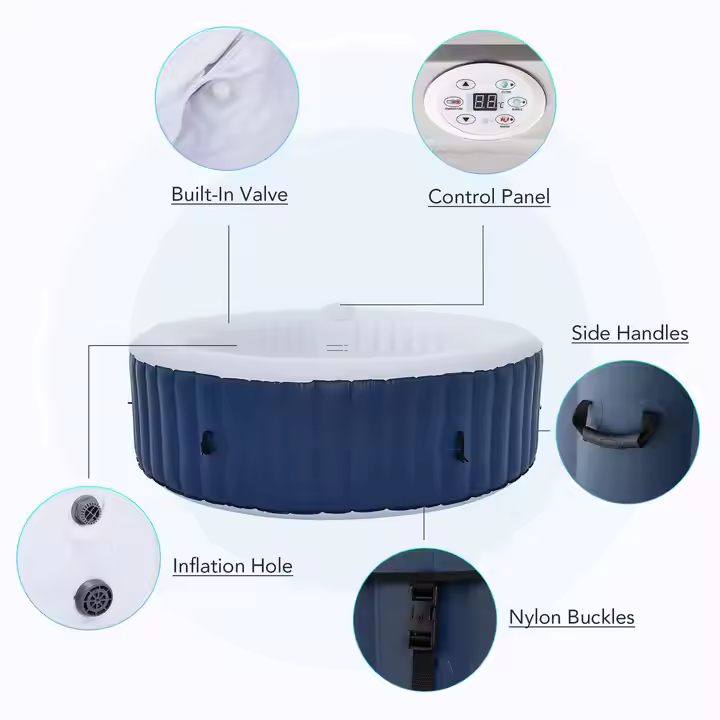 Outdoor Use 6 Person Round Inf - Spa & Wellness Earth City Москва 리뷰 및 가격