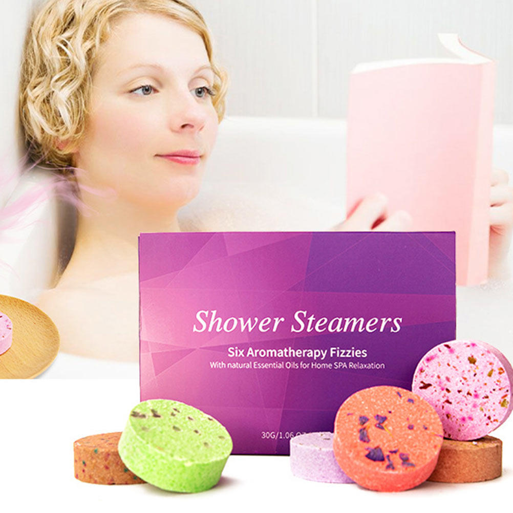 6Pcs Aroma Bath Tablets Natura - Shower Steamer Tablet 리뷰 및 가격