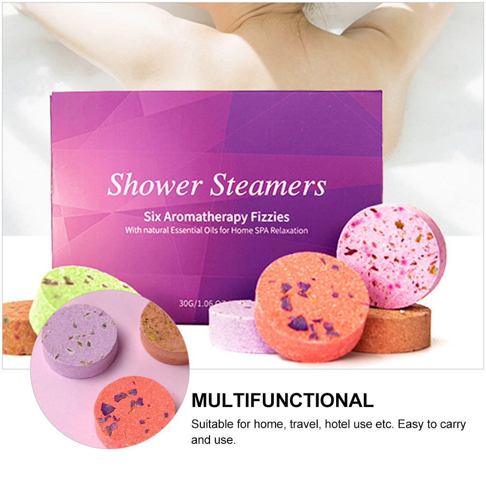 6Pcs Aroma Bath Tablets Natura - Shower Steamer Tablet 리뷰 및 가격