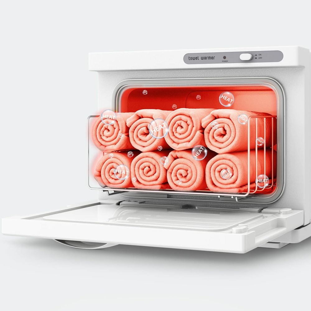 Compact 8L White Towel Warmer  - Spa & Wellness Earth City Москва 리뷰 및 가격