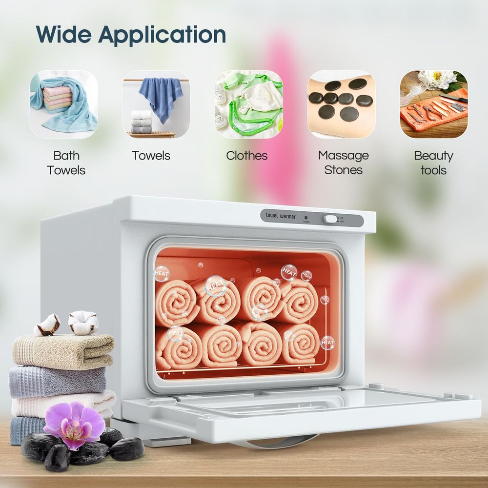 Compact 8L White Towel Warmer  - Spa & Wellness Earth City Москва 리뷰 및 가격