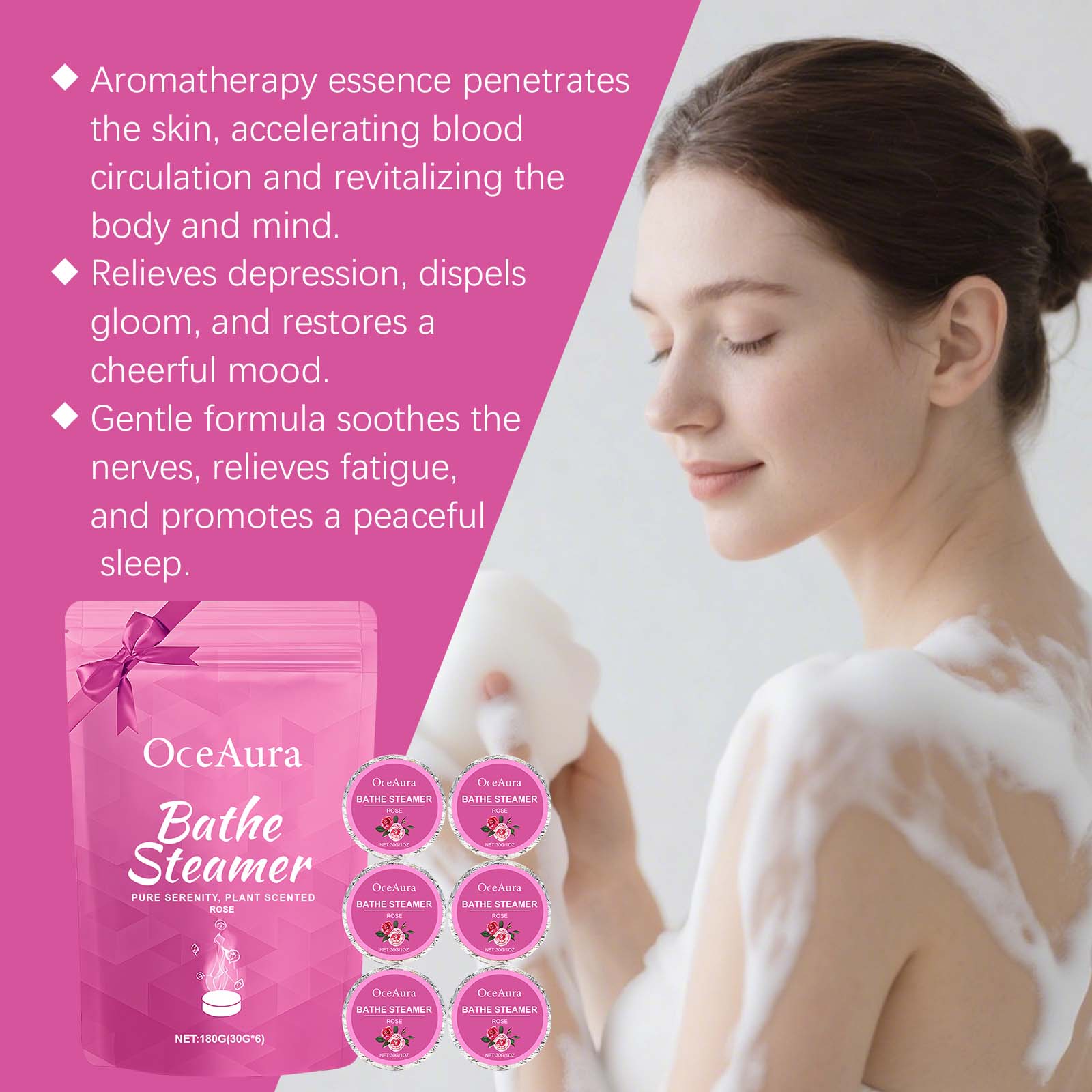 Shower Steamers Aromatherapy S - Shower Steamer Tablet 리뷰 및 가격