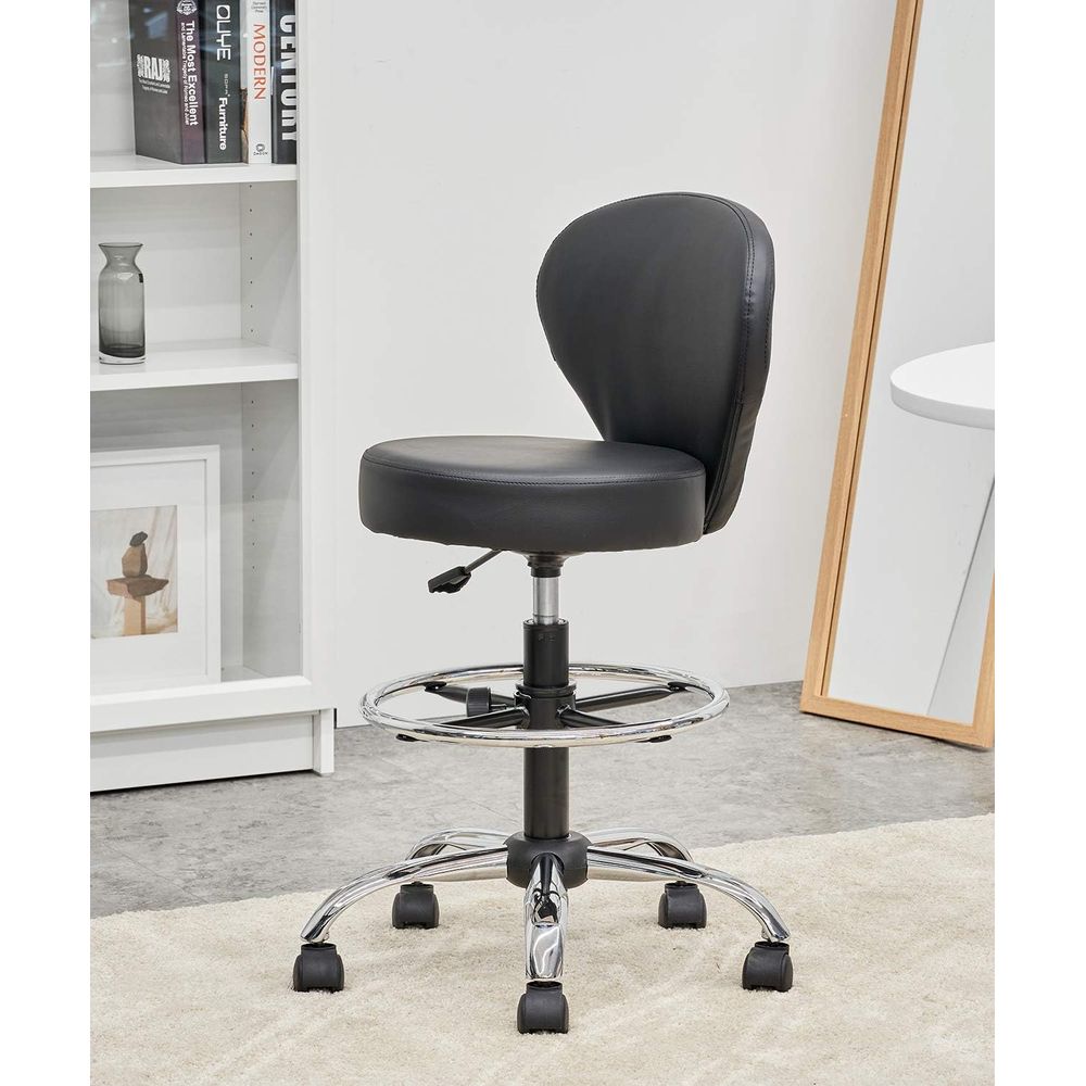 Set of 4 PVC Leather Swivel St - Spa & Wellness Earth City Москва 리뷰 및 가격