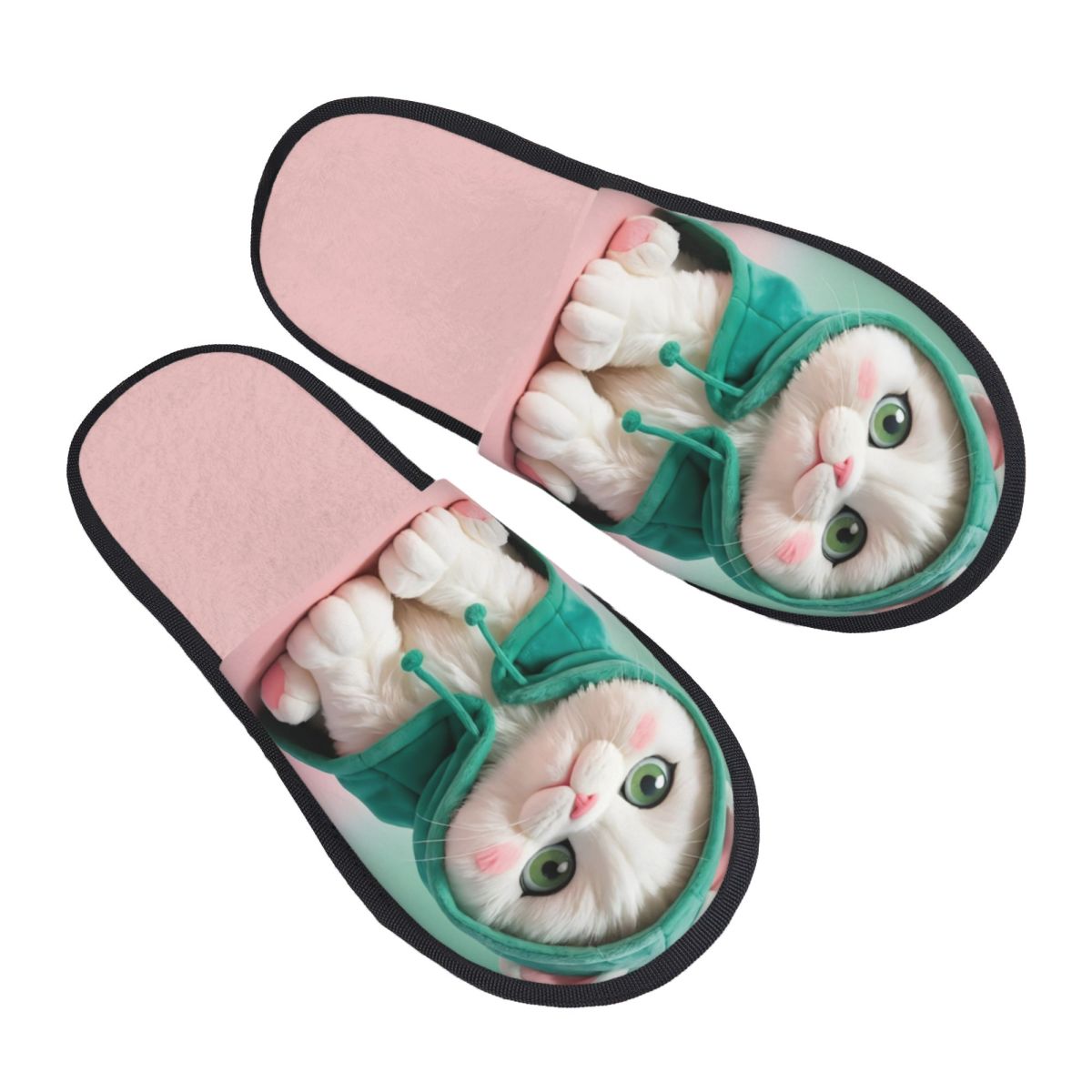 Custom Cute Cat House Slippers - Spa & Wellness Centre Lielupe 리뷰 및 가격
