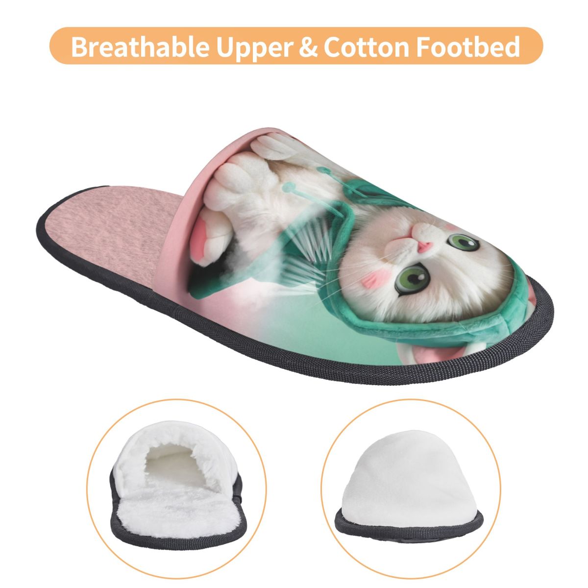 Custom Cute Cat House Slippers - Spa & Wellness Centre Lielupe 리뷰 및 가격