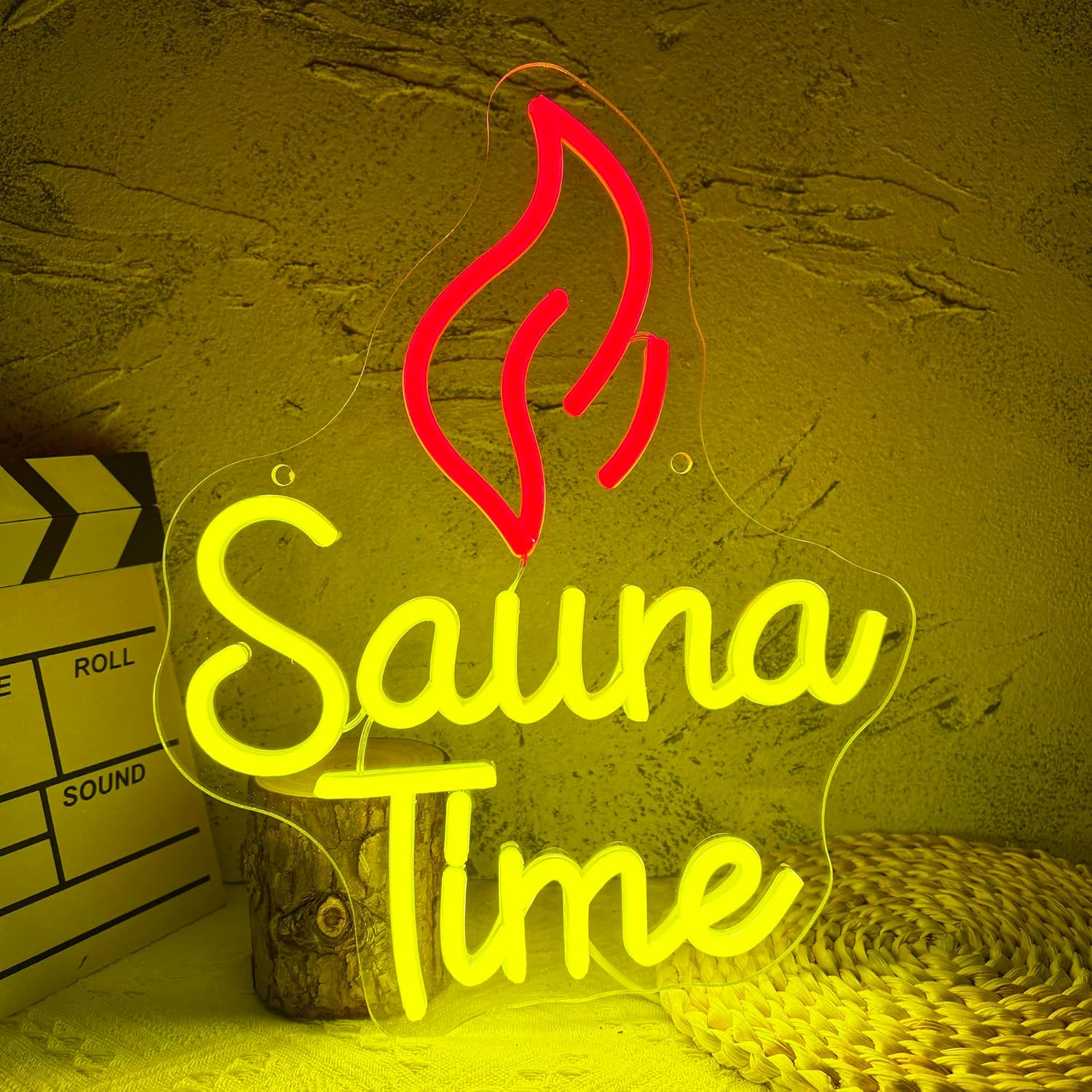 Sauna Time Neon Sign Home Spa  - Spa Wellness Gym 리뷰 및 가격
