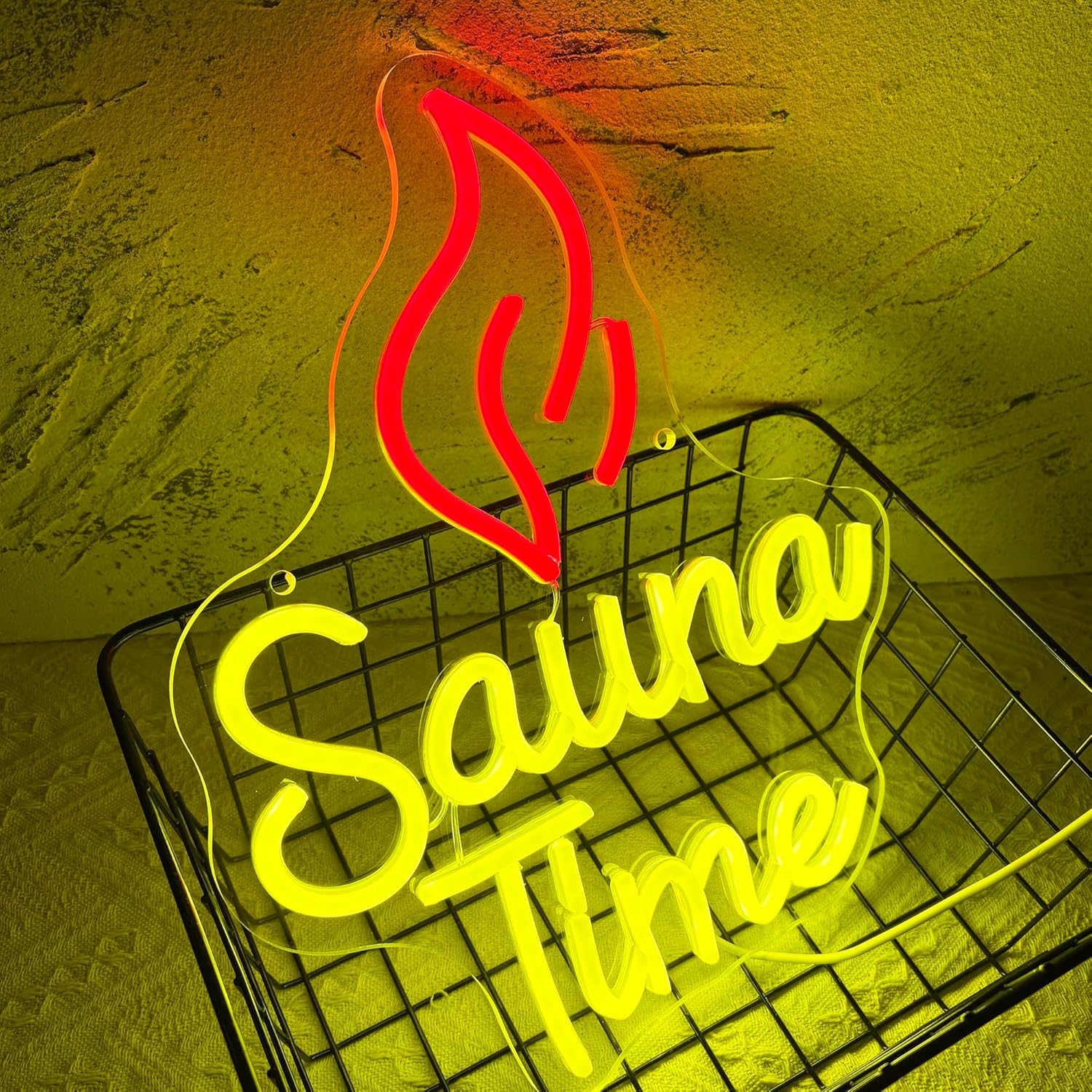 Sauna Time Neon Sign Home Spa  - Spa Wellness Gym 리뷰 및 가격