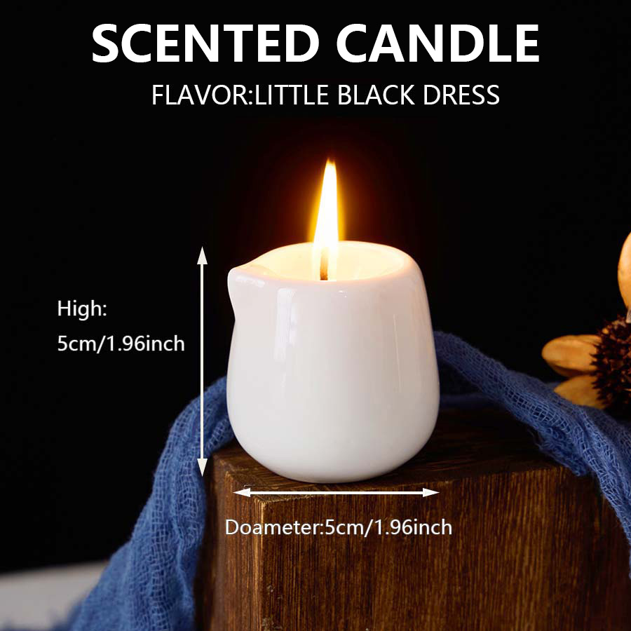 Ceramic Massage Oil Candle Lit - Massage Candle Melting 리뷰 및 가격