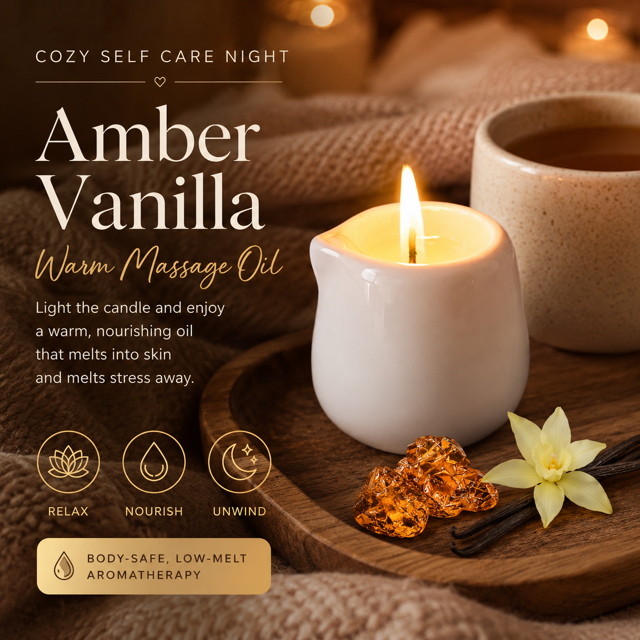 Ceramic Massage Oil Candle Amb - Massage Candle Melting 리뷰 및 가격