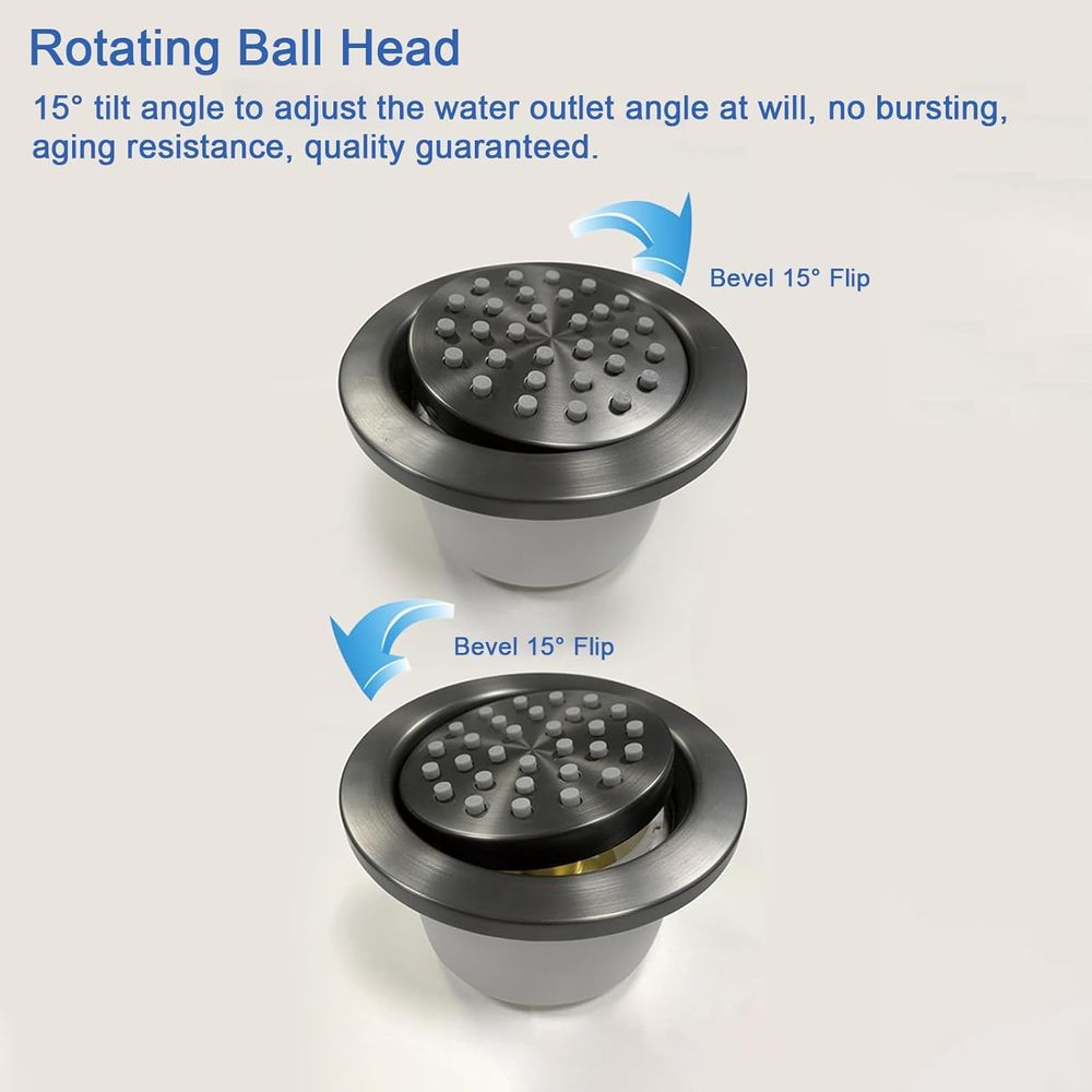 Adjustable Wall-Mounted Round  - Spa & Wellness Earth City Москва 리뷰 및 가격