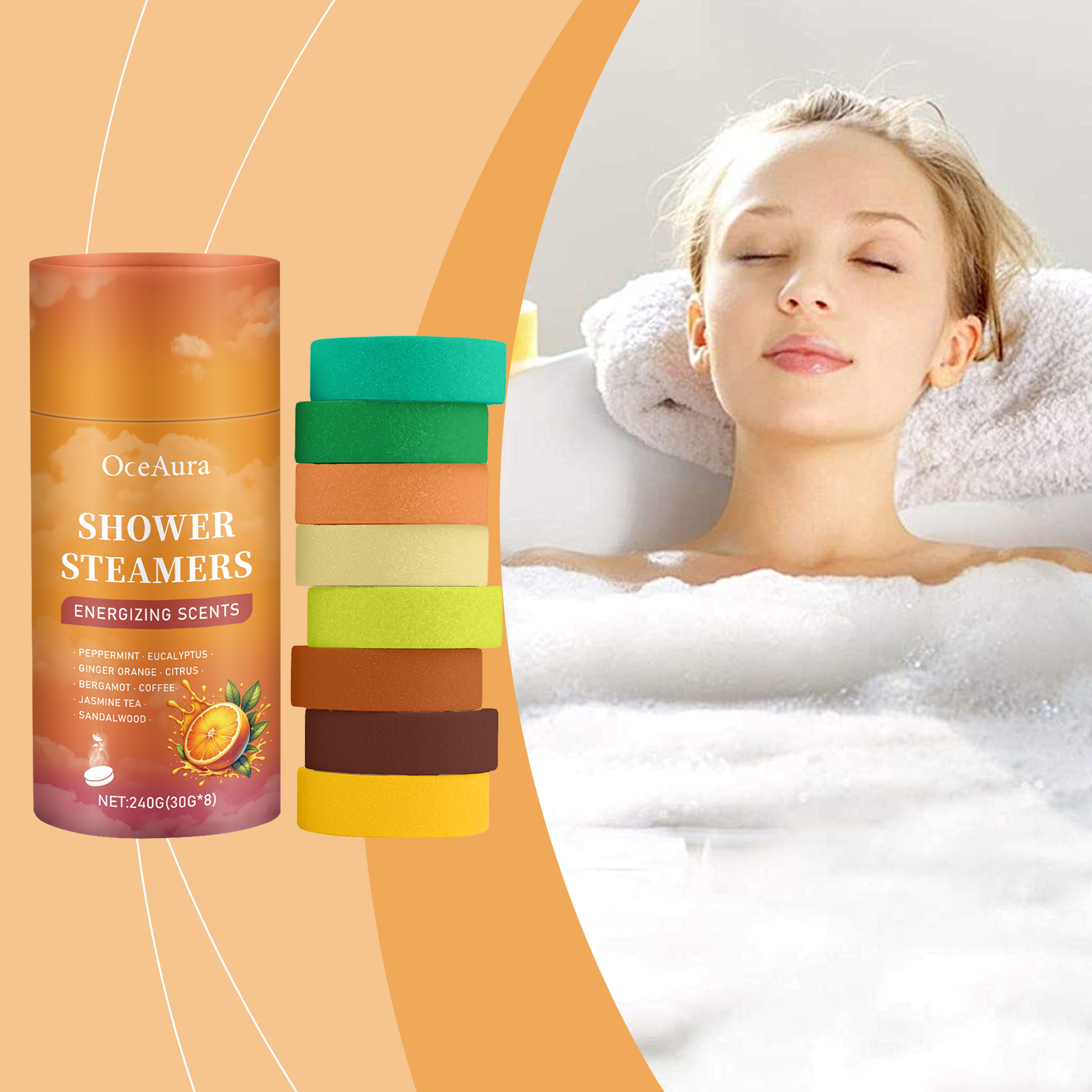 Aromatherapy Shower Steamers A - Shower Steamer Tablet 리뷰 및 가격