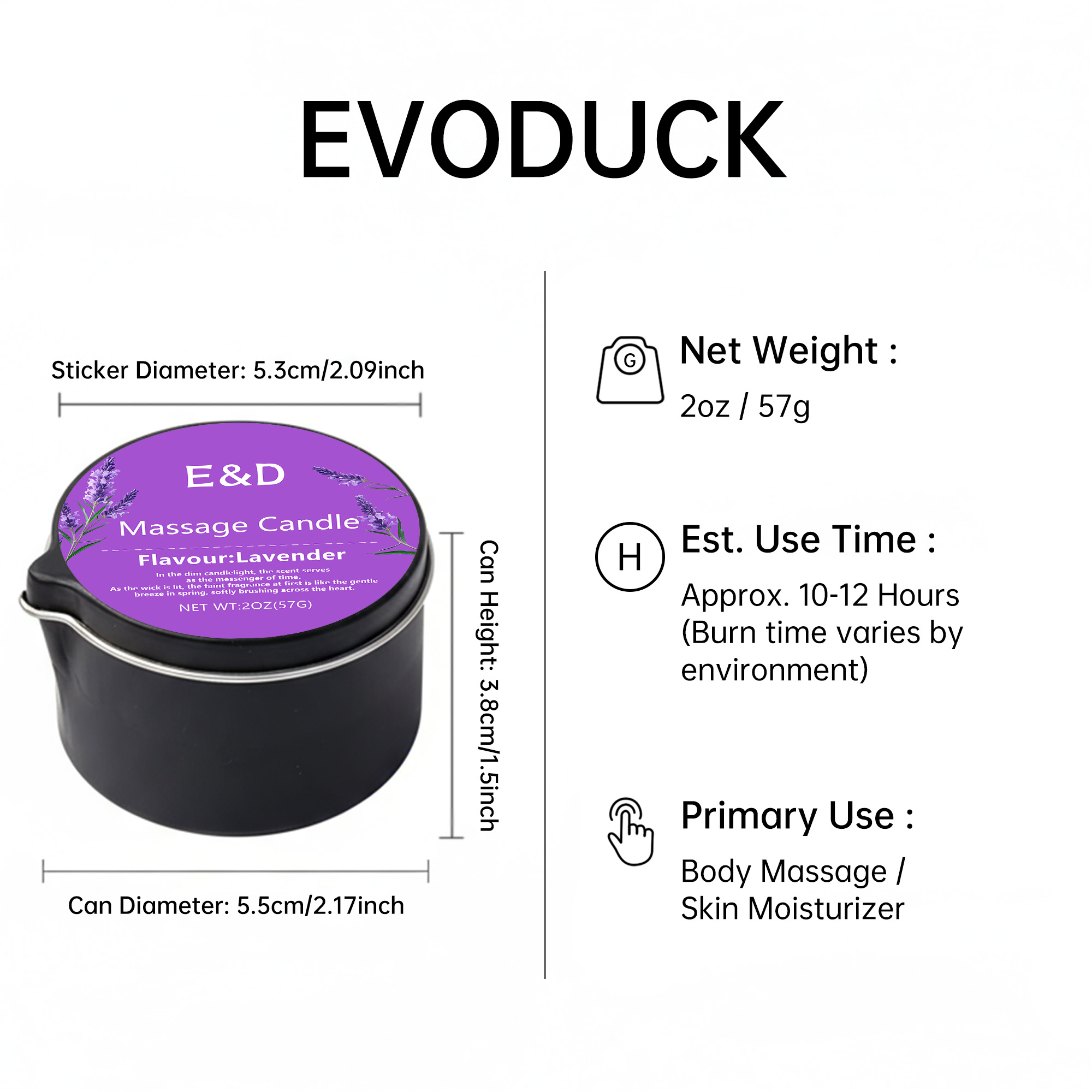 Lavender Massage Oil Candle 2o - Massage Candle Melting 리뷰 및 가격