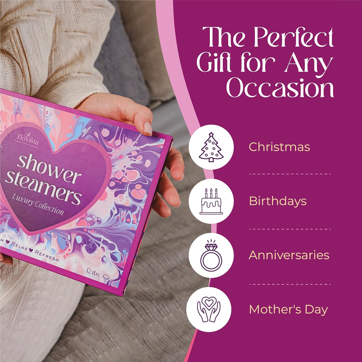 Shower Steamers Gift Set – 12  - Shower Steamer Tablet 리뷰 및 가격